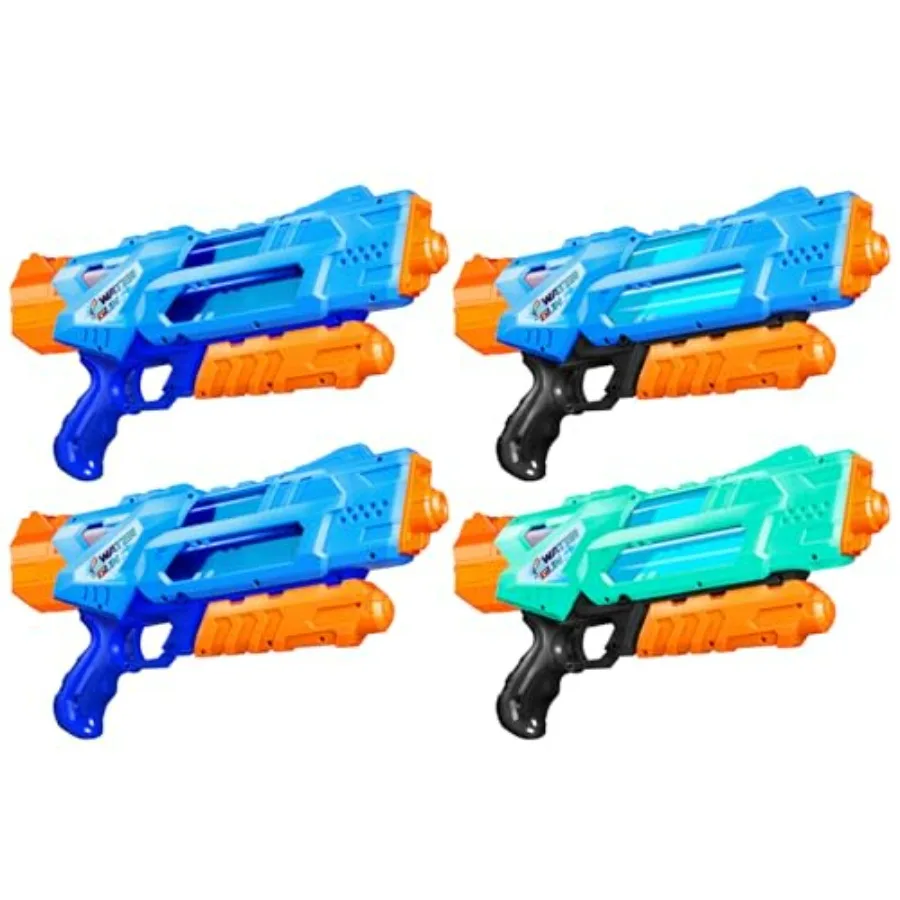 

Super Water Guns for Adults - 1200cc Plastic Blue Water Blaster with Excellent Range for Summer Outdoor Swimming Pool Beach San