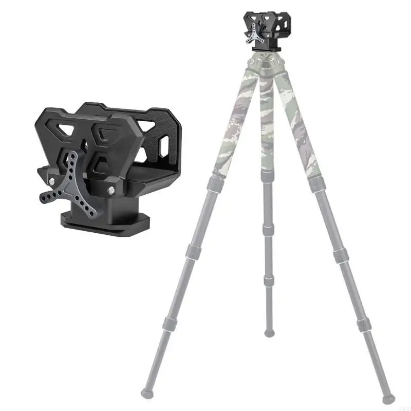 High Strength Aluminum Alloy Rest Saddles Tripod Support Clamp Outdoor