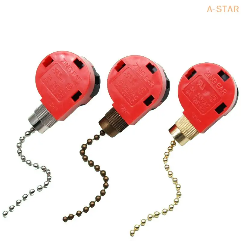 Red Ceiling Fan Swi… - image