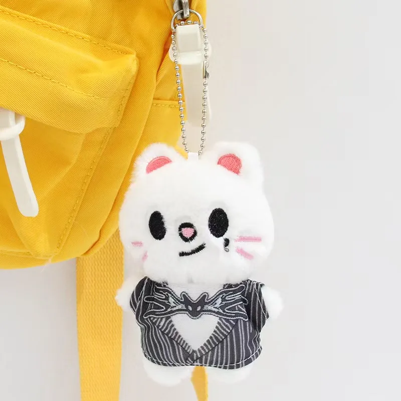 SKZOO K-pop Stray Kids Plush Keychain Accessories Cartoon Stuffed Toys STAY Bang Chan Star Figurine Keychain Children's Gifts