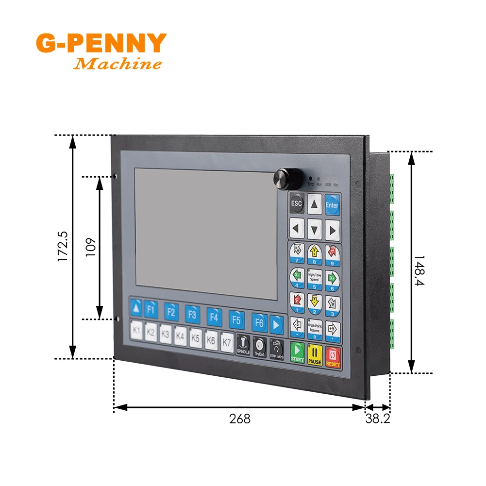 Imagem -02 - Ddcs Expert Standalone Motion Controller Controlador Offline Suporte Eixos Controlador Usb Interface r