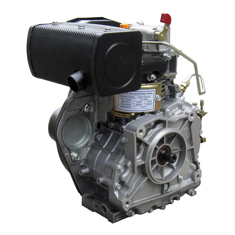 Single Cylinder 2.5kW HR170F Air-cooled Easy Operate Impact Ramming Power Euro 5 Emission Standard Motor Engine Included