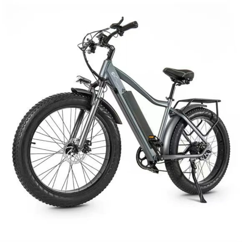 EU Stock Electric Bicycle 750W Mountain Bike 48V17AH Lithium Battery E Bike Outdoor Snowmobile 26inch 4.0Fat Tire  Electric Bike