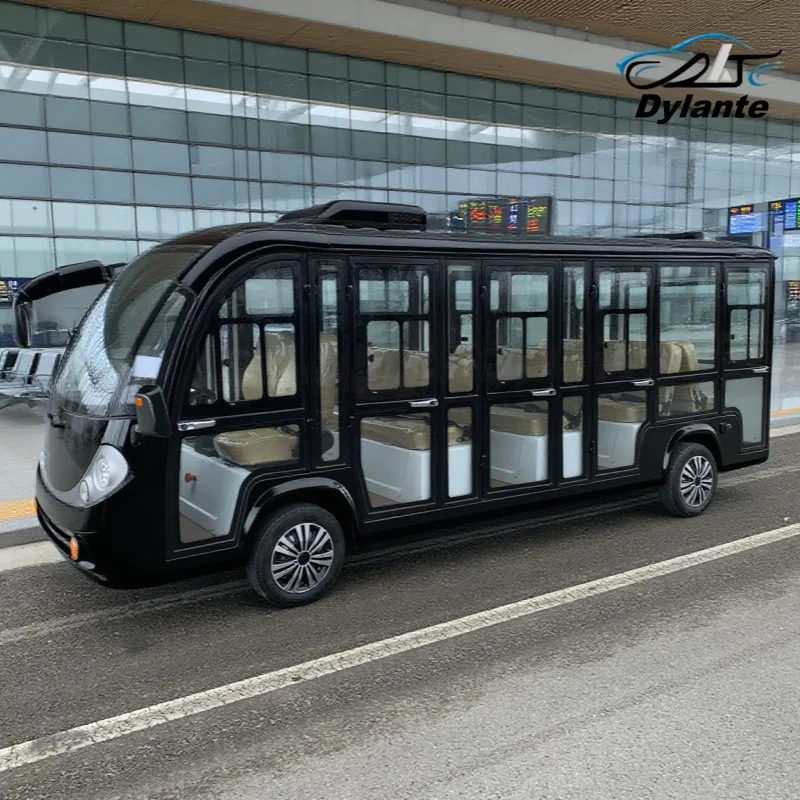 Manufacturers Wholesale Convertible Tourist Coach Golf Cart Electric Sightseeing Car City Bus Scenic Sightseeing Car