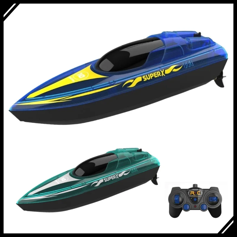 

2,4G RC скоростная лодка со светодиодной подсветкой, электрический пульт дистанционного управления, гоночный корабль, водная игрушка, высокоскоростная лодка для детей, подарок для мальчиков