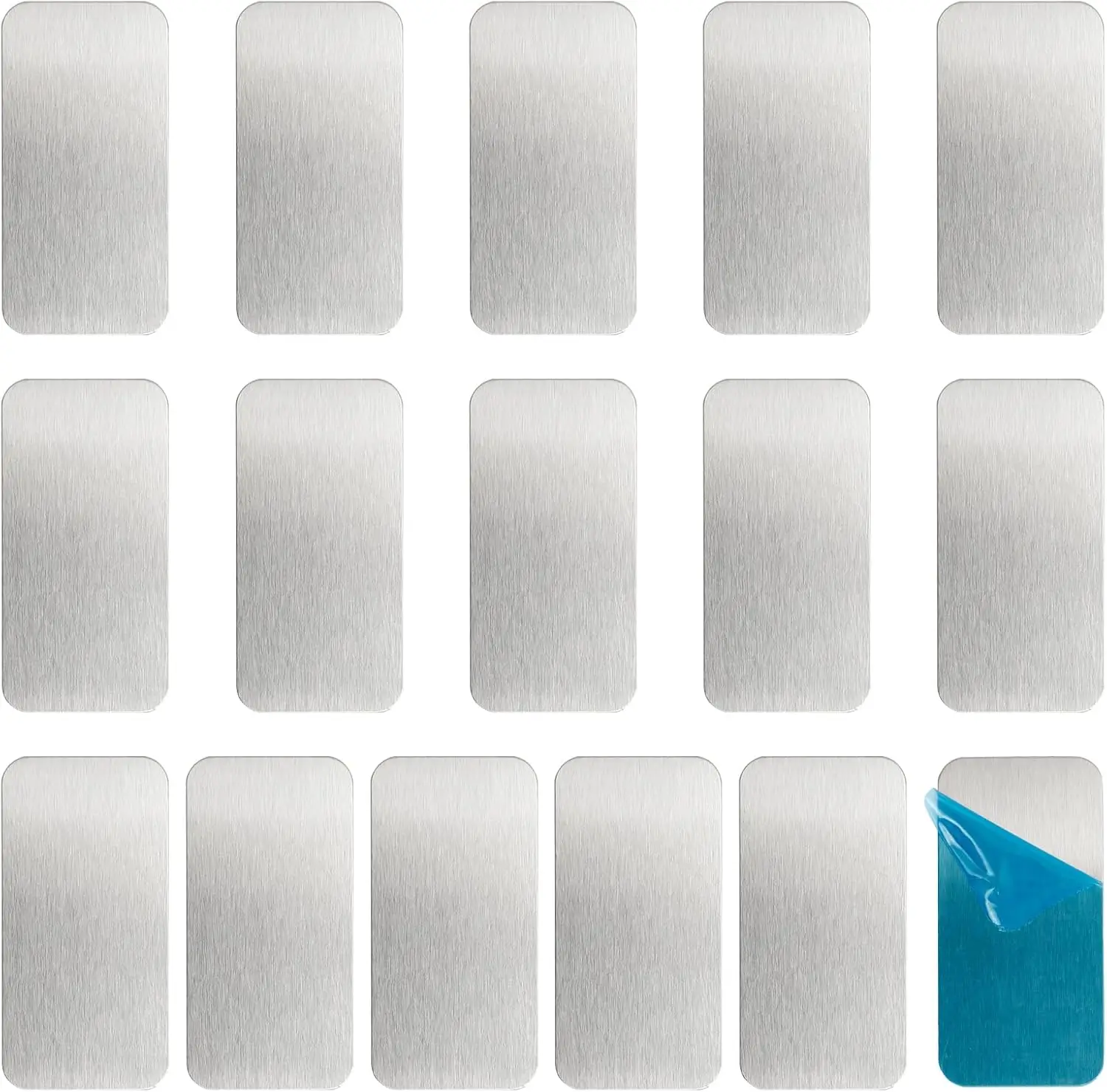 

16-Pack Magnetic Mounting Plates for Cabinet Lights - No Drill Needed