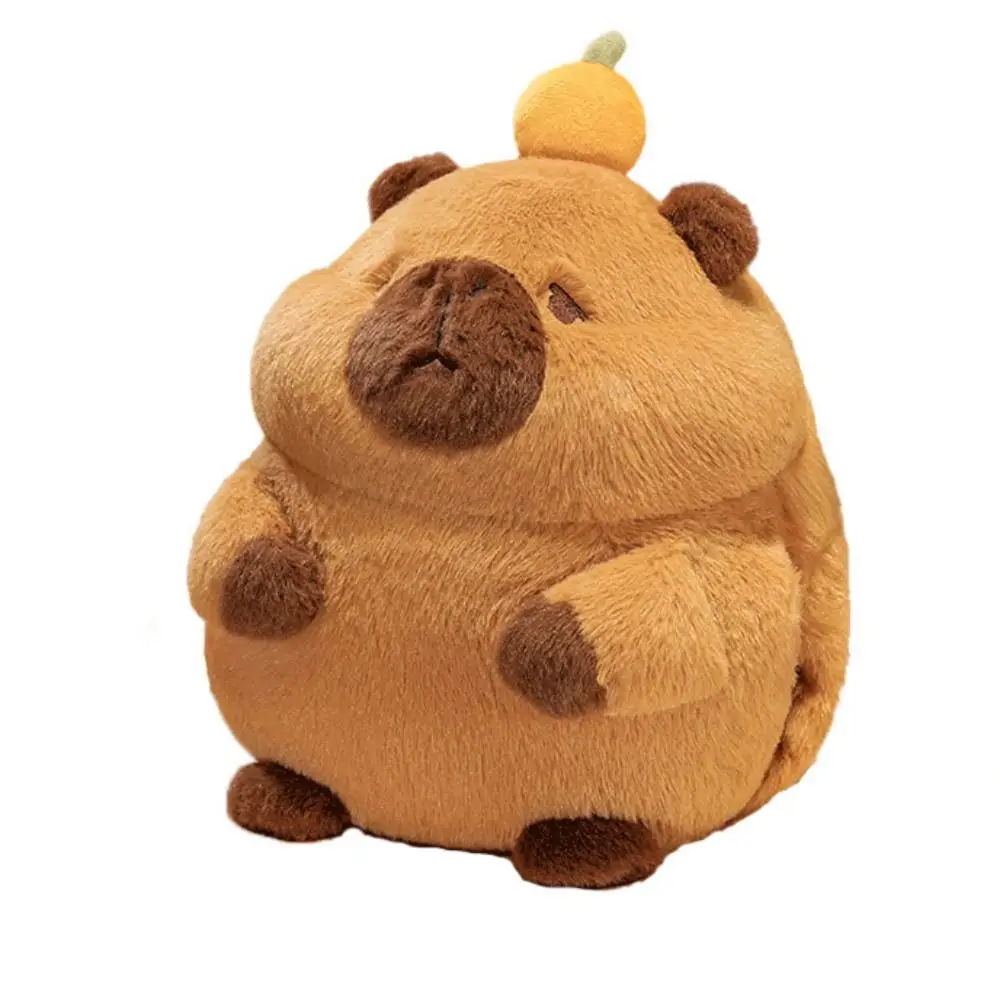 Wskins-Oreiller à main Capybara avec couverture, oreiller de sieste multifonctionnel, peluche au beurre, jouet doux mignon, jouet moelleux Anime