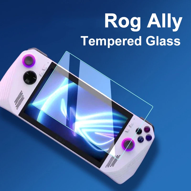 7-inch HD Tempered Glass Screen Film for Rog Ally Game Console Explosion Proof Screen Glass Anti-scratch Rog Ally Tempered Film