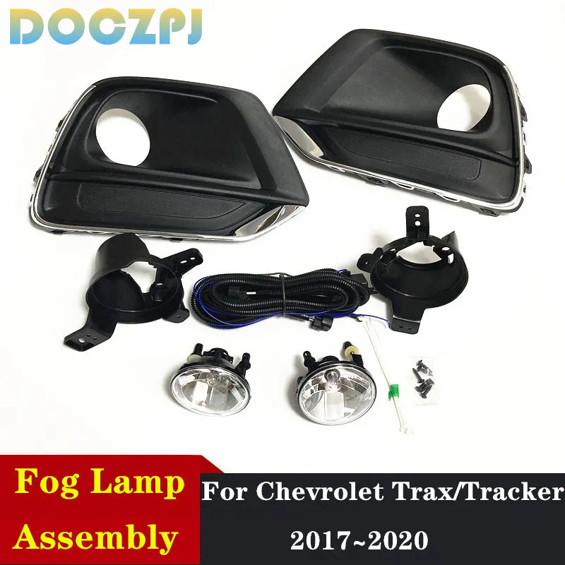 Car Body Kit Fog Light Full Set With Wiring For Chevrolet Trax Tracker 2017 2018 2019 2020