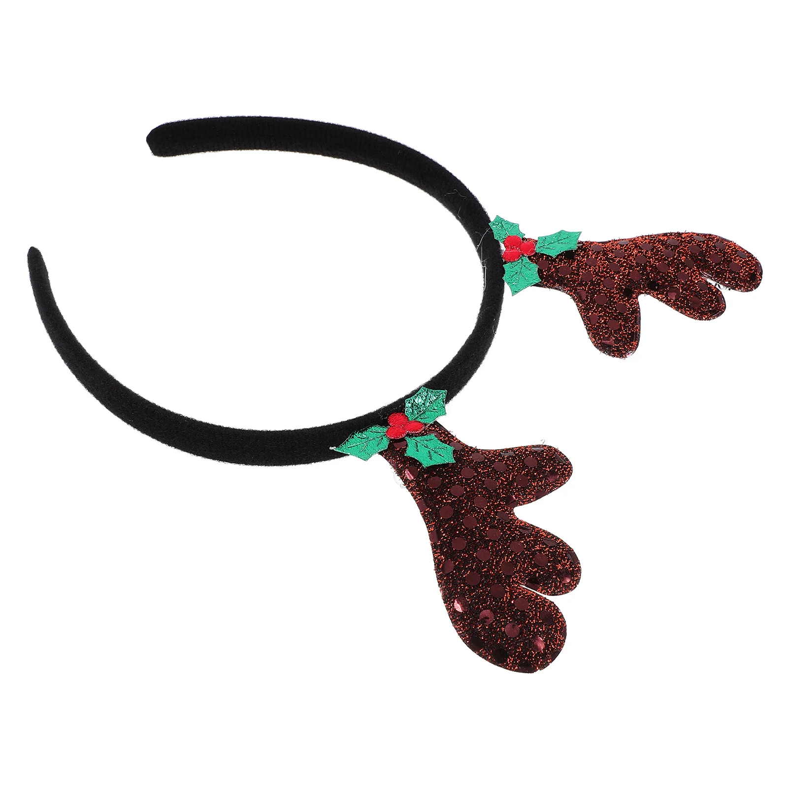 

Lovely Reindeer Antler Headband Christmas Hair Decoration Bell Design Festival Costume Accessory Xmas Headdress Deer Horn