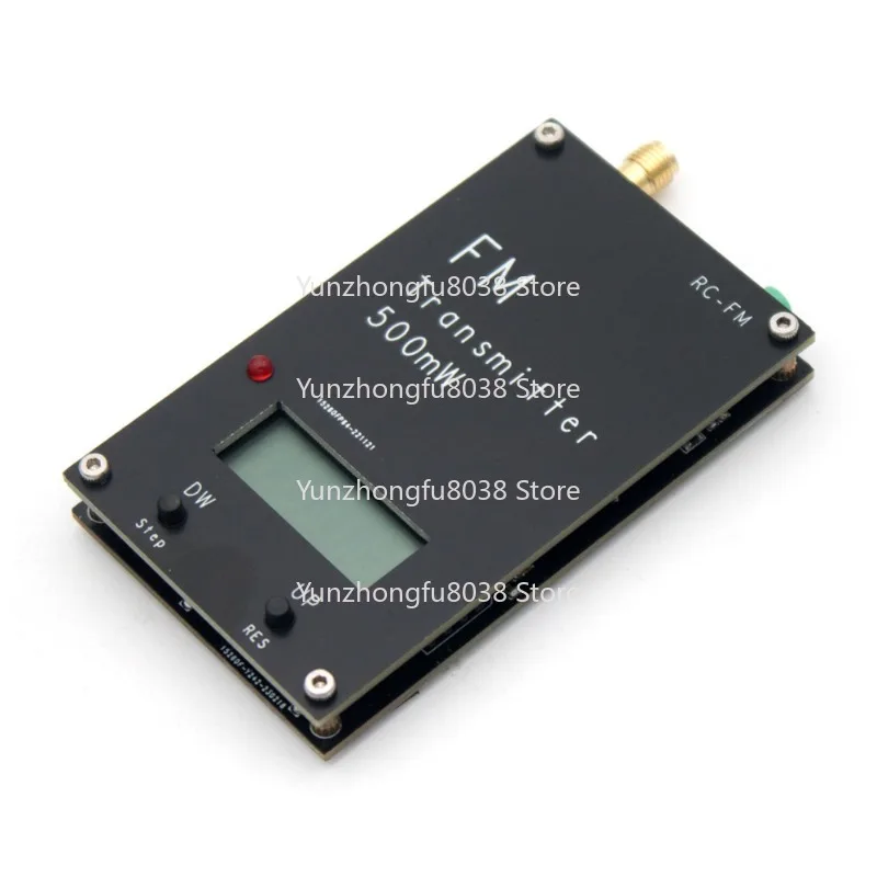 

2000M 0.5W FM Transmitter Stereo Digital LED Display 88M-108MHz FOR Campus Radio DSP Radio Broadcast Station Receiver
