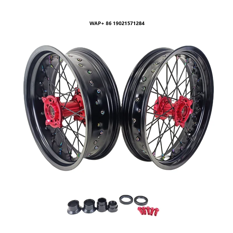 

Motorcycle Aluminium Alloy Wheel Rim Wheels Motorcycle Supermoto Wheels for CR 125 CRF 250