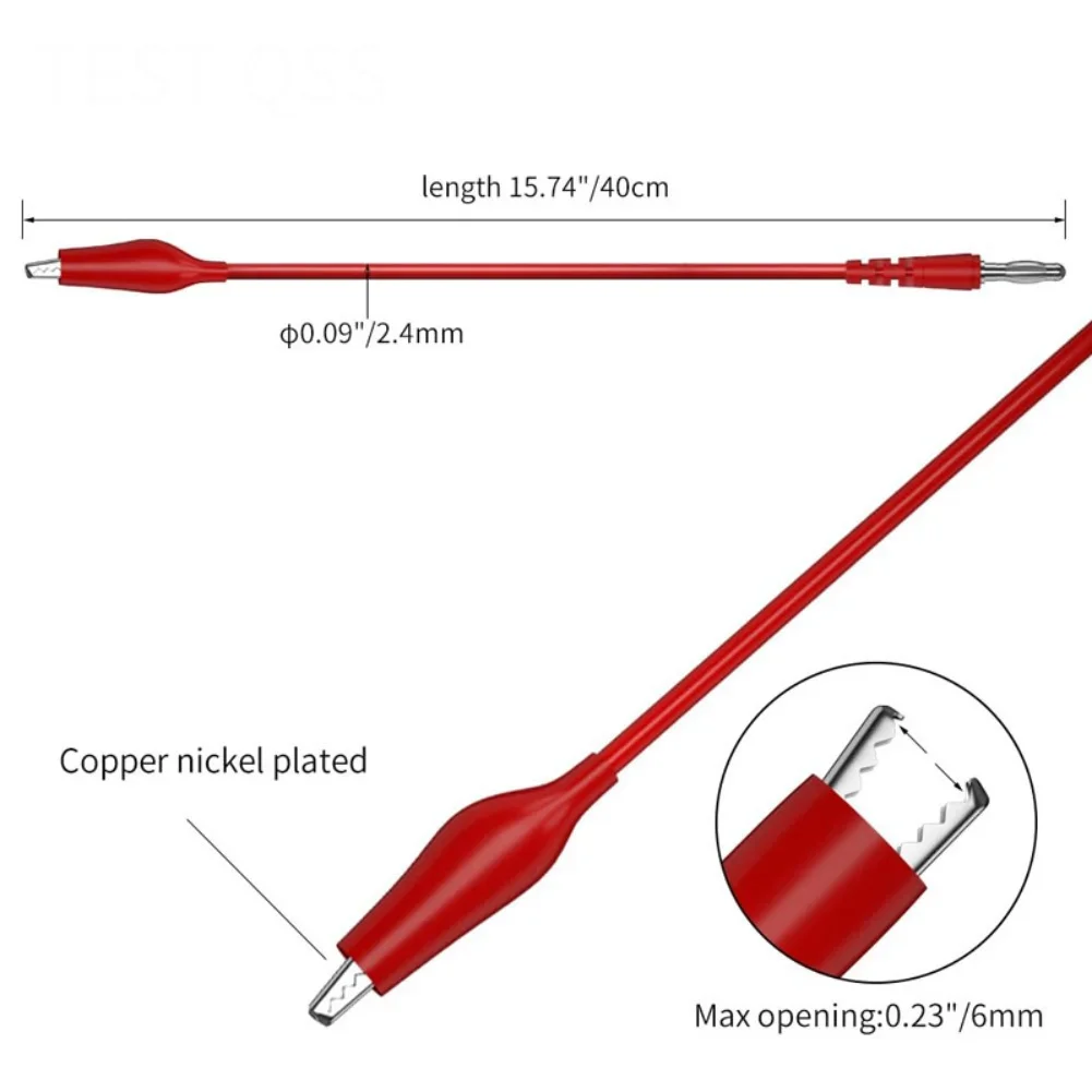 25pcs Multimeter Probe Kit For Automotive Repair Electrical Maintenance Power Supply Testing Industrial Site Assessments