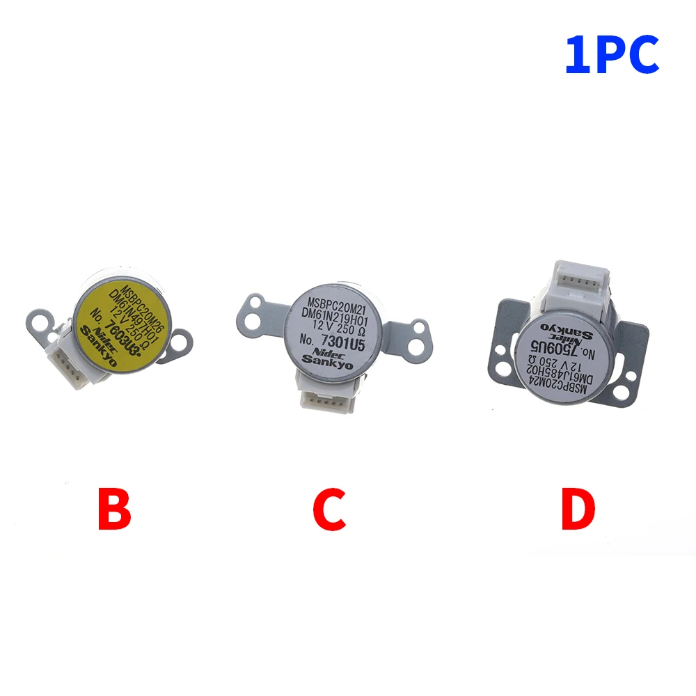 Mini 20MM 4-phase 5-wire Stepper Gear Motor for Air Conditioning Swing Head Security Monitoring Equipment Control