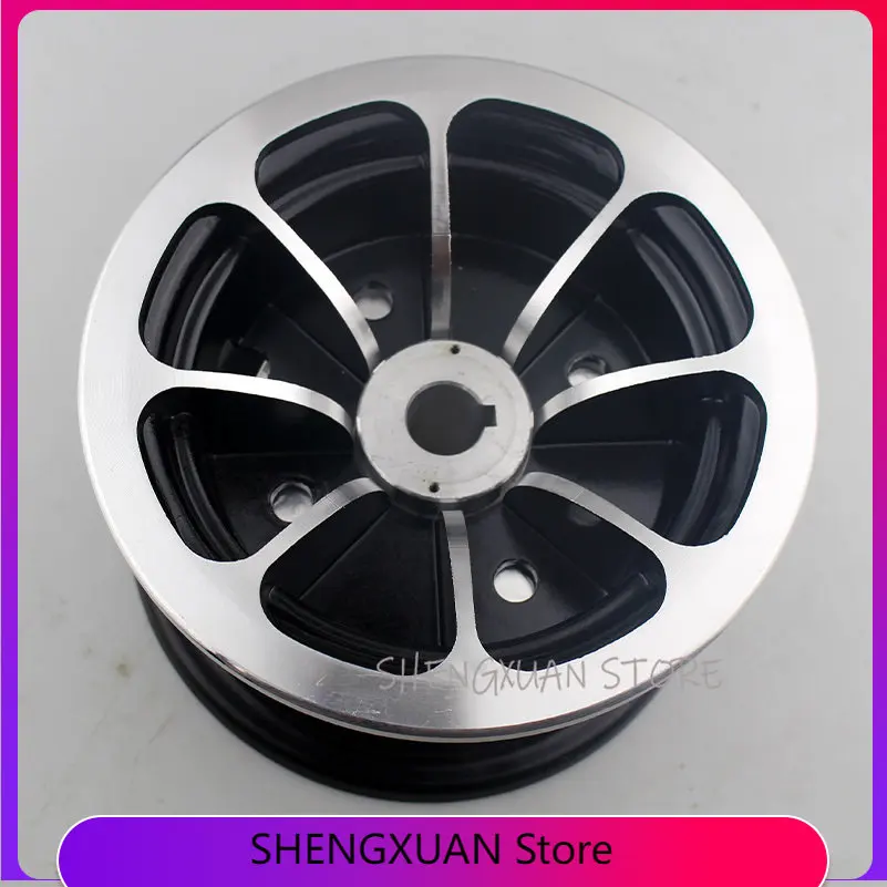 

Size 6-inch Keyway Aluminum Alloy Wheel Hub Fits for 4.10/3.50-6 Tyres Inner Tube 6 '' ATV Kart Car Scooter Snow Sweeper Rims