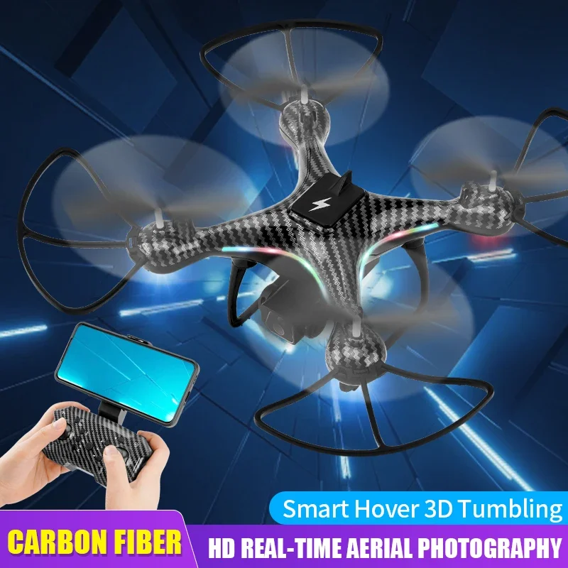 

Carbon Fiber Long Range Aerial Drone Light Show Hd Quadcopter Remote Control Aircraft Children's Toys