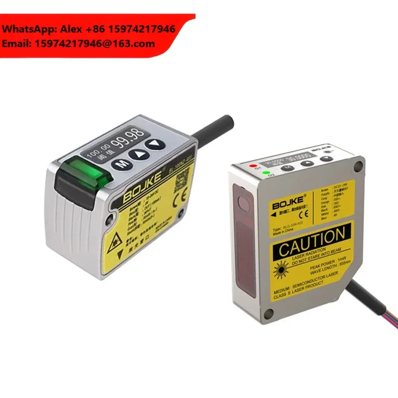 High-Precision Laser Distance Sensor Measuring Displacement Wide Range From 35 To 435 Can Equival Keyence