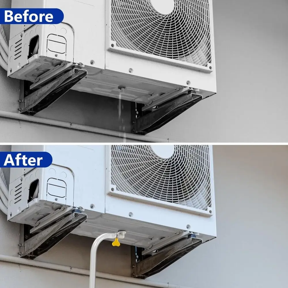 

3/6/10 футов портативный сливной шланг для кондиционера с разъемом для шланга и зажимом сливной шланг переменного тока герметичная замена сливной трубы переменного тока