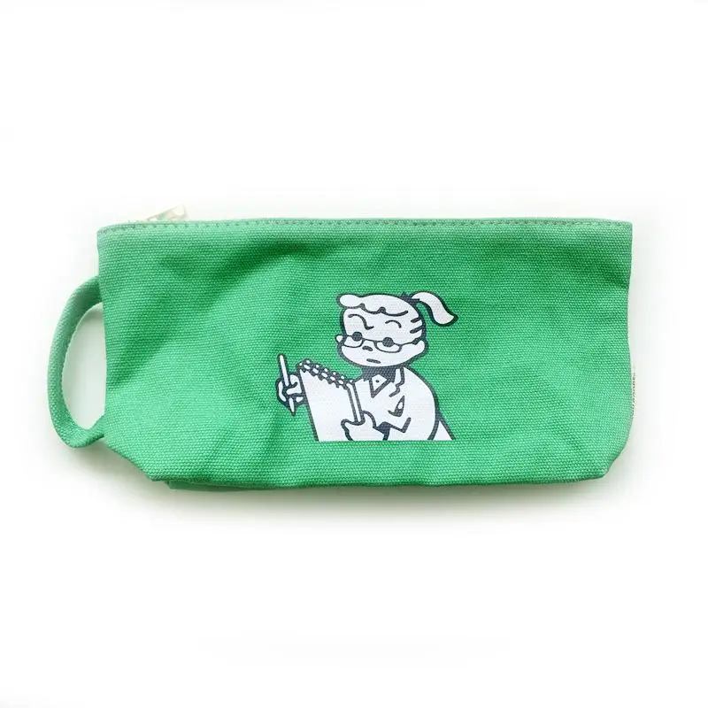 Kawaii Cute Snoopy Canvas Bag Coin Purse Handbag Cosmetic Bag Pencil Case Leisure Versatile Cute Girl Birthday Gift For Children