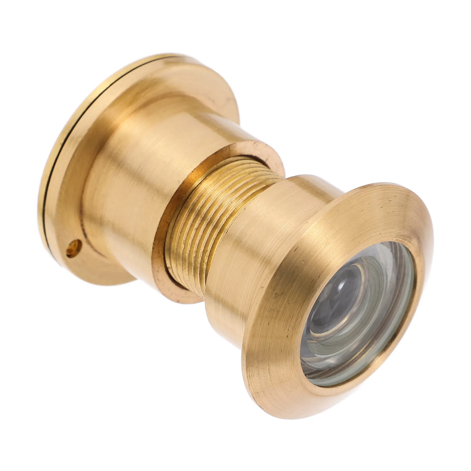 

Hd Door Viewer Peephole For 40-55Mm Thick Doors Silver Metal Lens With Protective Cover Wide Angle Clear Vision Zinc Alloy