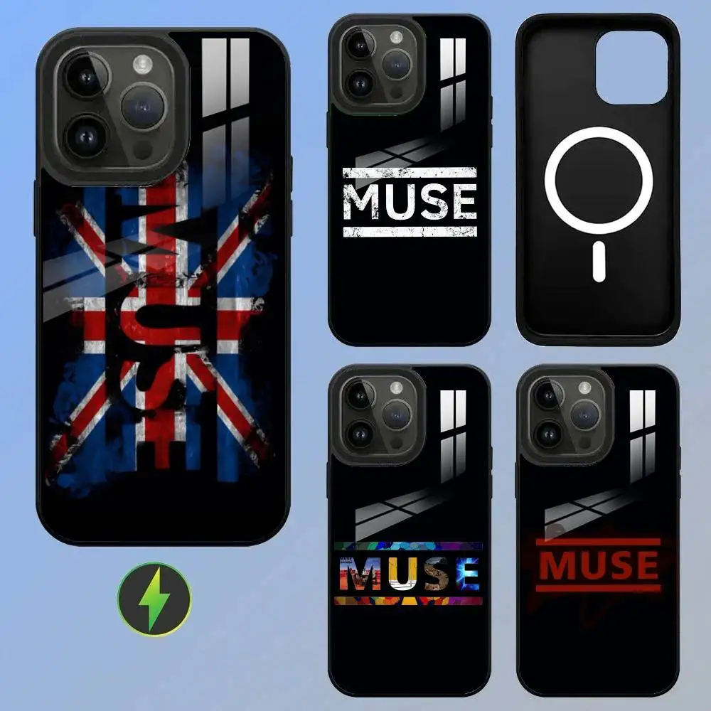 

Muse Luxury Glass-textured Printed Phone Case For iPhone 11/12/13/14/15/16/17 Plus, Pro, Pro Max & Air