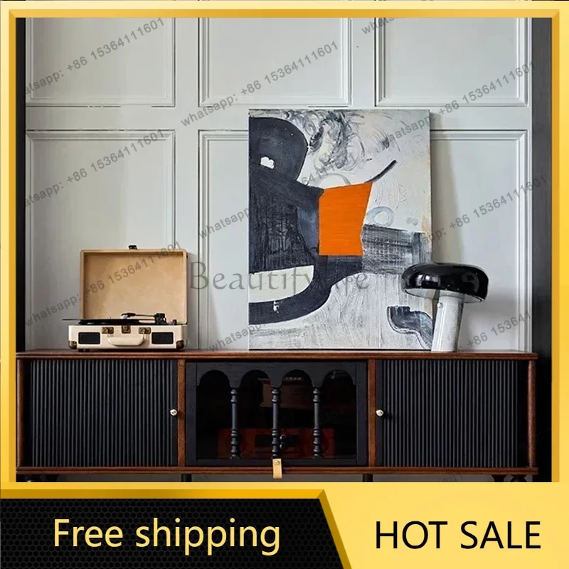 Best Sellers Modern Entertainment Center TV Stands Cabinet Living Room Supports TV Stands Storage Wooden Home Furniture Armoire