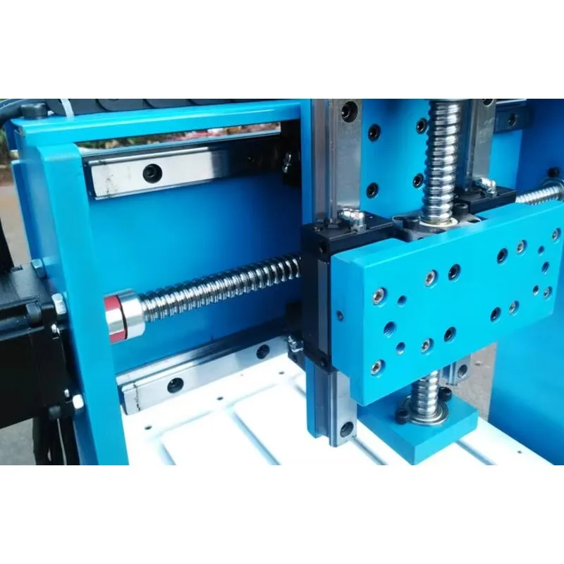 Linear Guideway Router Engraver 1500W CNC 3040L Parallel Port 4 Axis Metal Engraving Milling Machine
