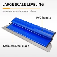 40/60/80cm Drywall Smoothing Spatula for Wall Tools Painting Skimming Flexible Blade Finish Spatula Tool Plastering Trowel 2
