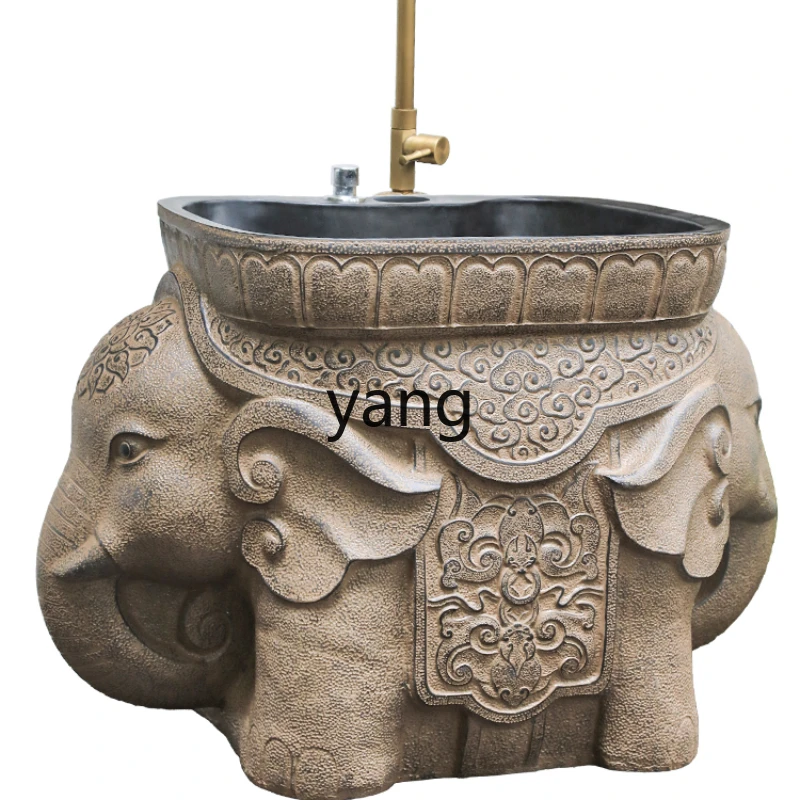 

CX Courtyard Mop Pool Antique Outdoor Wash Mop Sink Sink Basin
