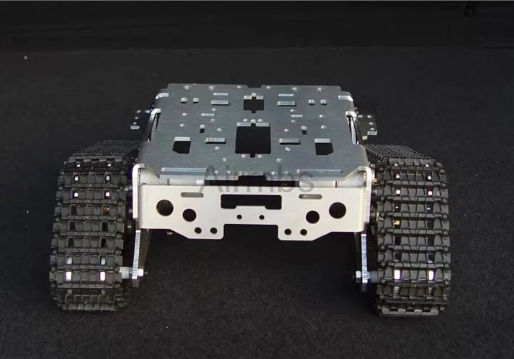 2WD Tank Chassis with DC Motor, Tracked Chassis, Intelligent Small Car, Tracked Vehicle, Tile Power Chassis, Robot Chassis