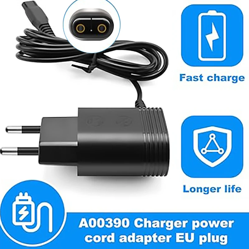 1pc EU Plug Electric Shaver Charger, Compatible with Philips Oneblade QP2520 QP2620 RQ320 RQ328 RQ330 RQ331 RQ338 RQ350