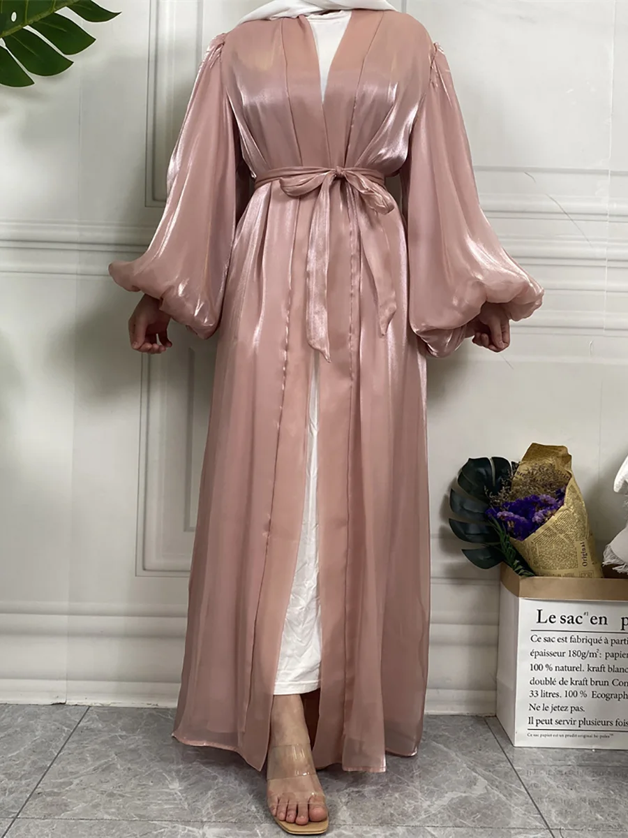 Modest Abaya Ramadan Dubai Robe Femme Musulmane Turkey Kaftan Islamic Clothing Muslim For Women Kimono Caftan Marocain Cardigan