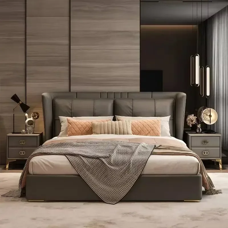 Ergonomic Storage Bed Cheap Space Saving Comfortable Princess Sleeping Bed Design Princess Trendy Beliche Postmodern Furniture