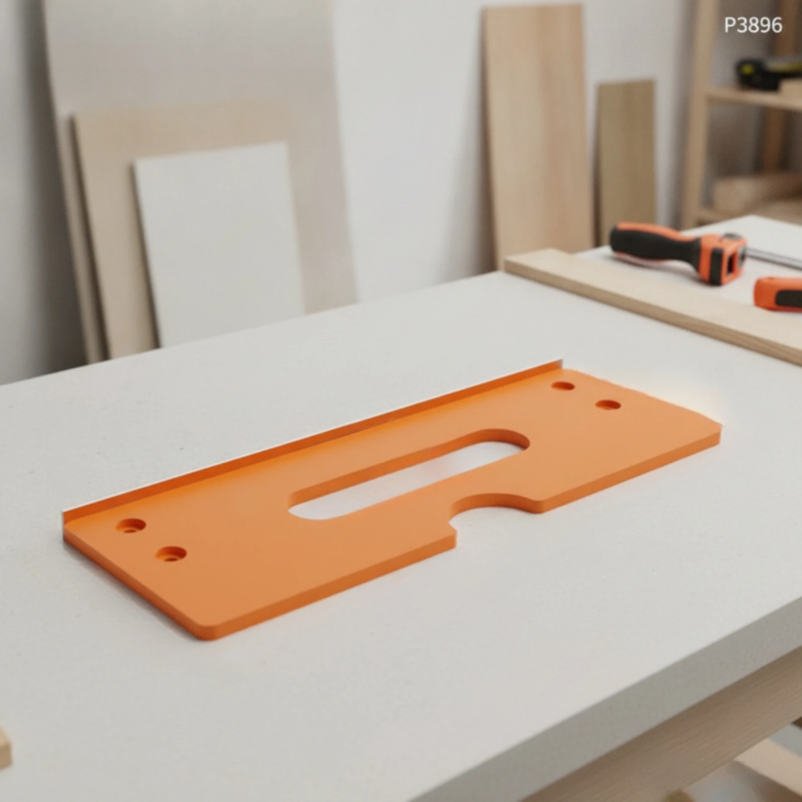 Auxiliary Base Plate Accurate Cutting Tool Base Plate Precision Slotted for Drywall Installers, Workshop