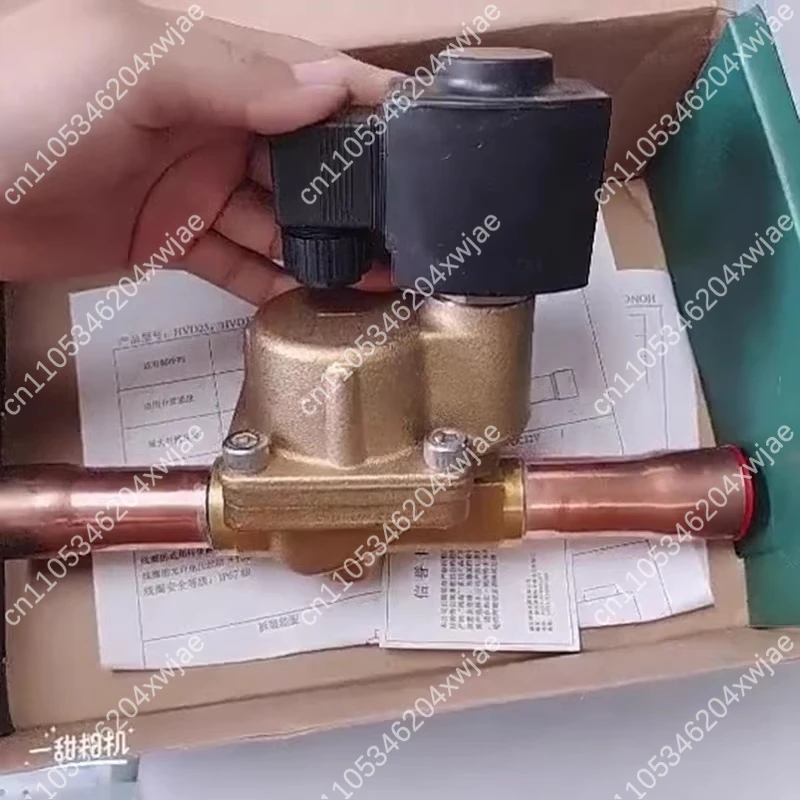 Direct Acting 220V Solenoid Valve, Piston Type for Refrigeration AC, Cold Storage Defrost and Oil Shut Off