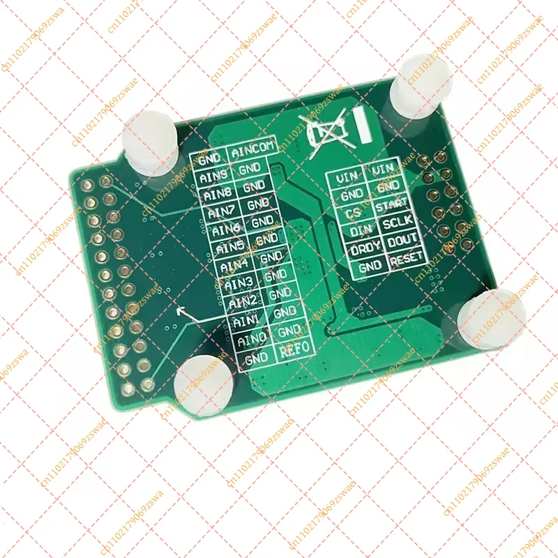 ADS1263 High-Precision ADC Module, 32-Bit/24-Bit 38.4kSPS Development Board with PGA