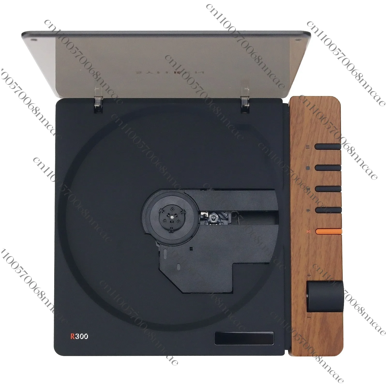Wooden black version CD player High quality Bluetooth audio player
