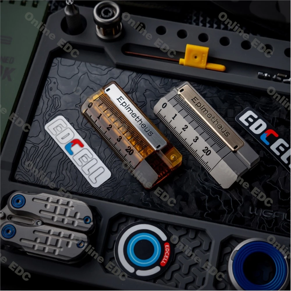 WANWUEDC & ROGUE مسطرة الإخداع الذاتي أدوات الدفع الميكانيكية EDC أدوات مكتب الإجهاد Escritorio ألعاب التوحد