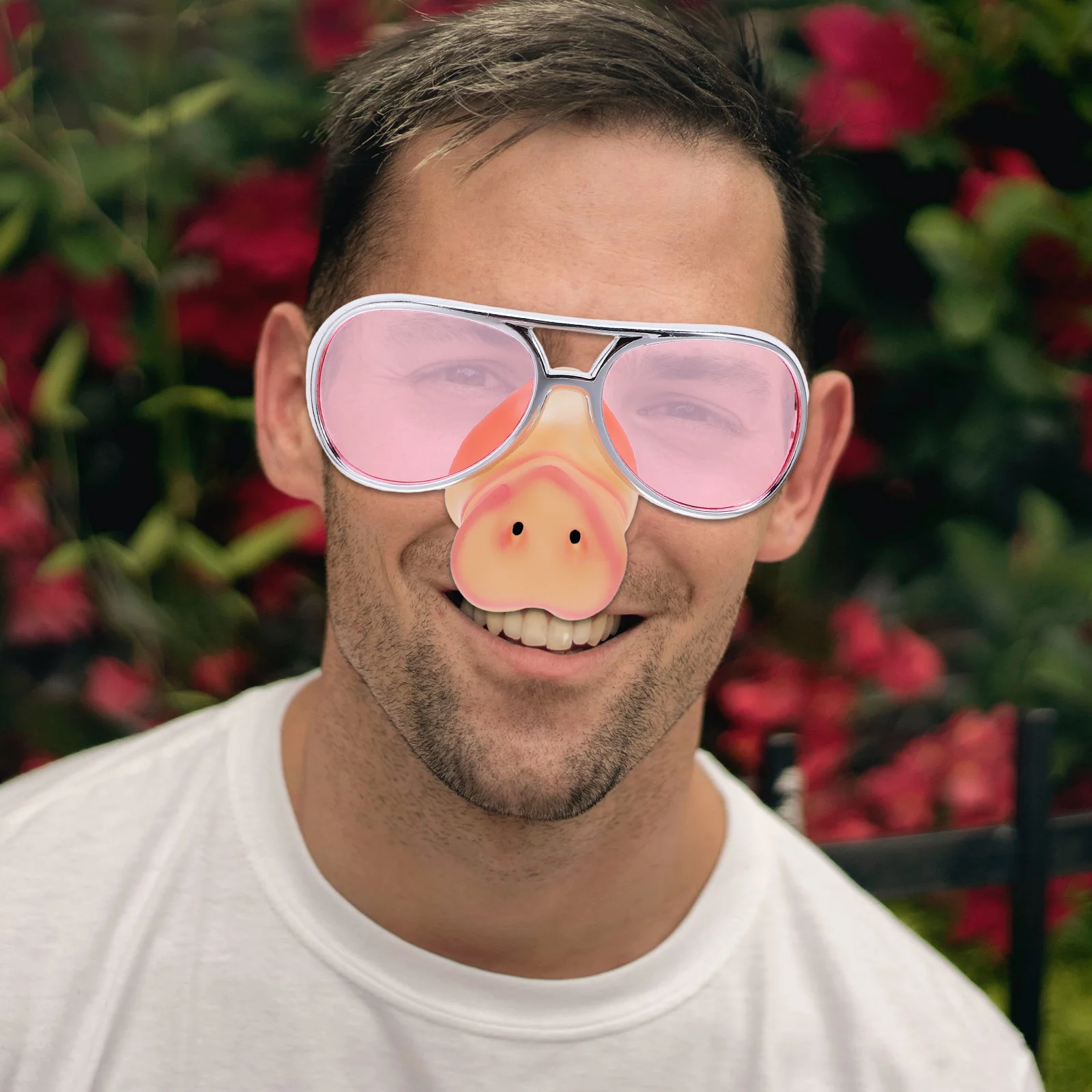 Grappige Varken Neus Bril Duurzaam Niet Vervagen Perfecte Pasvorm Kinderen Volwassenen Feestkostuums Nieuwigheid Accessoires Roze Kleur Halloween Decor