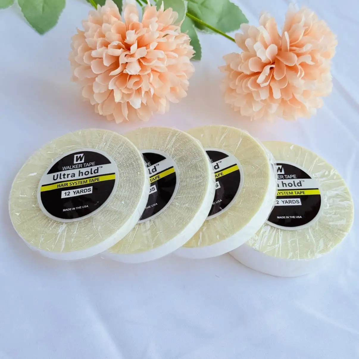 الدانتيل الباروكة الشريط الغراء لوصلات الشعر الترا عقد لاصق الغراء للشعر المستعار 12 ياردة الدانتيل الباروكة الغراء نظام الشعر الشريط ل Tou