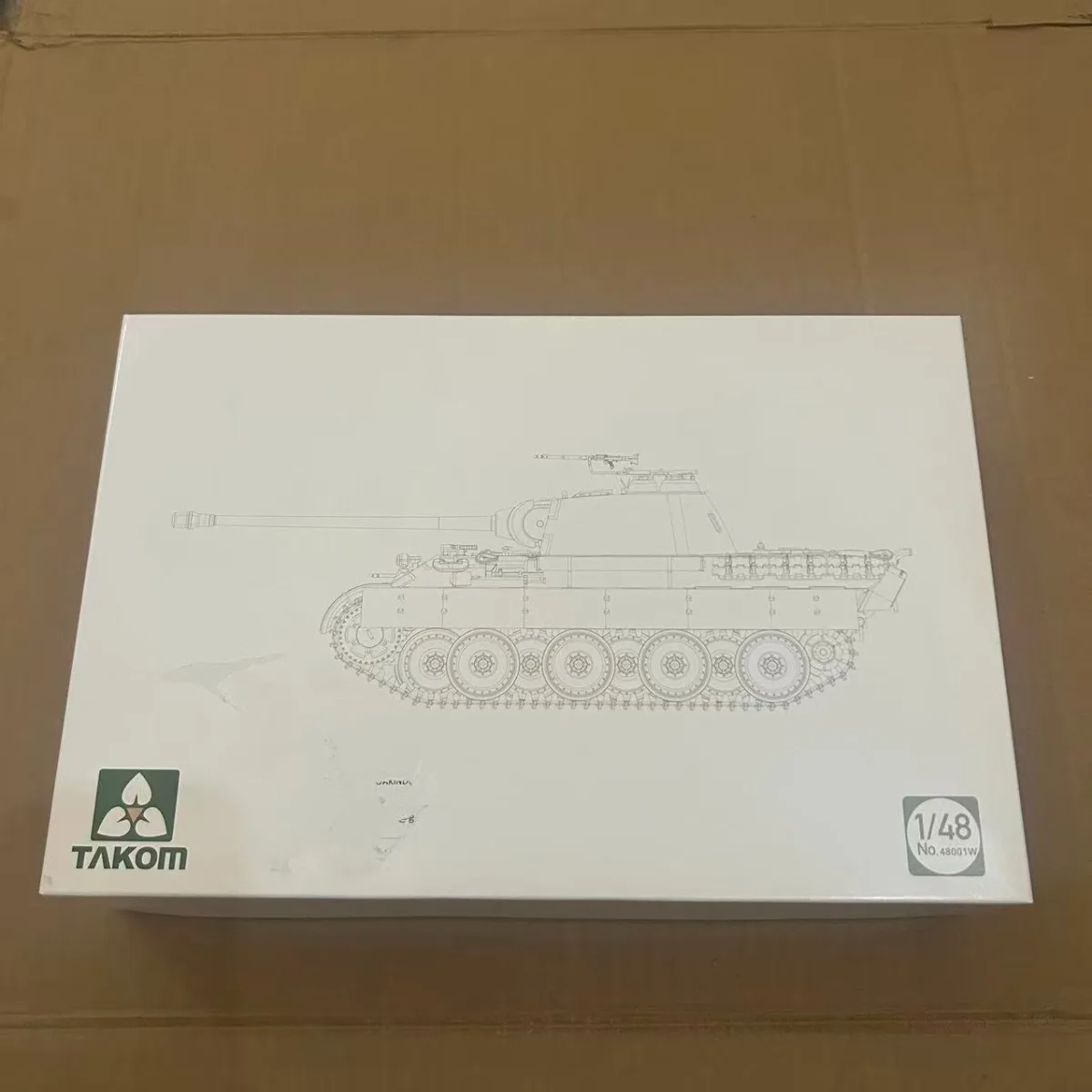 TAKOM 1/48 Skala 4800GIFT1 Panther Tipe A Kit Model Tank Jerman Kustom Koleksi Mainan Anak-anak Hadiah Ulang Tahun