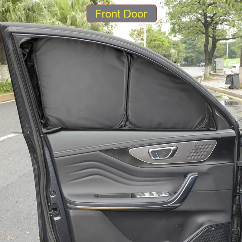 

Car-Specific Foldable Privacy Sunshade Curtain For EXEED LX 2022-Present Auto Anti-UV Heat Insulation Protect Cover Accessory