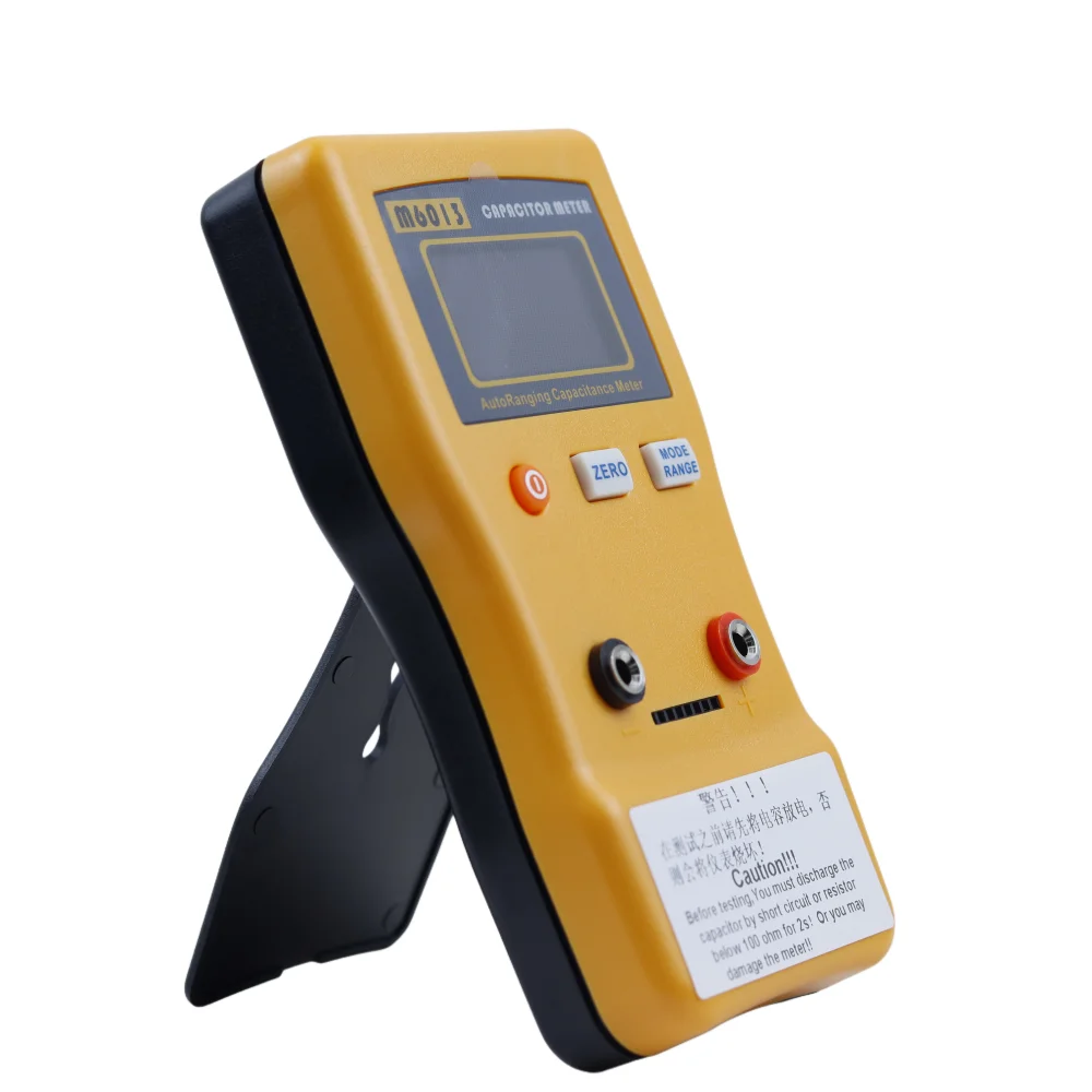 Handheld automatic range digital capacitance meter M6013 high-precision digital display capacitance tester