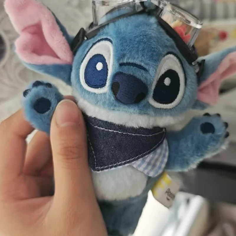 Peluche Stitch Toy Figura Lilo & Stitch Doll Peluche Cartoon Portachiavi Borsa con tracolla Ciondolo da collezione Anime Toy Figure Regalo periferico