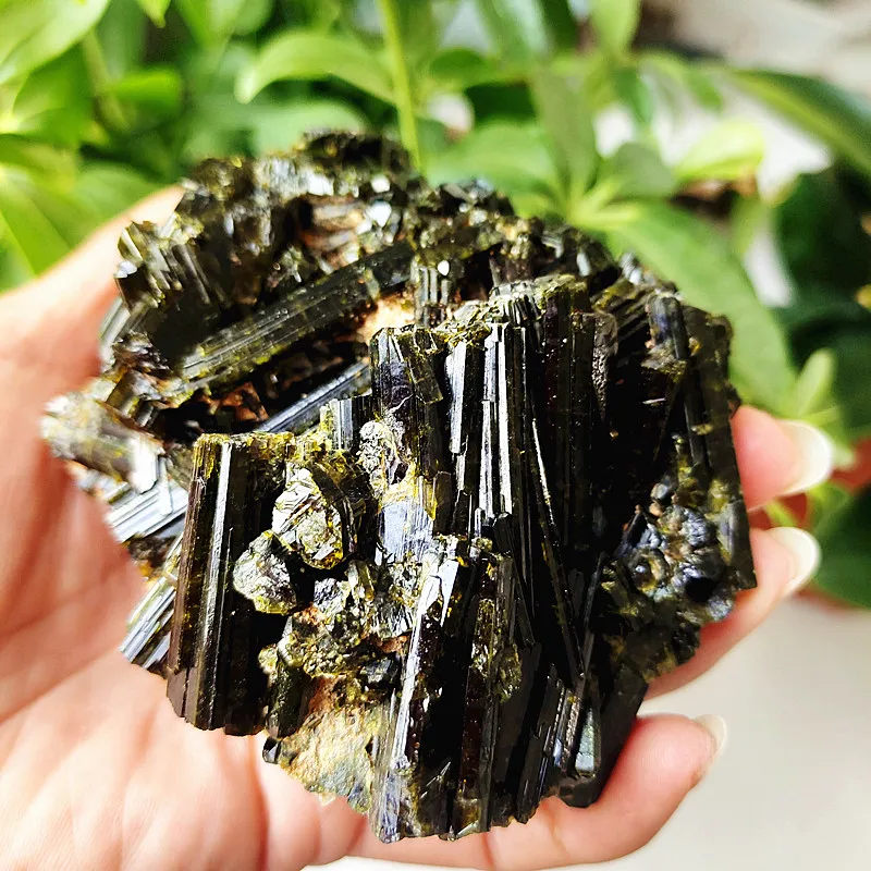 Natural Verdelite Raw Crystal Stone Mineral Specimen Room Gems Ornament Spiritual Meditation Exorcism Feng Shui Home Decortion