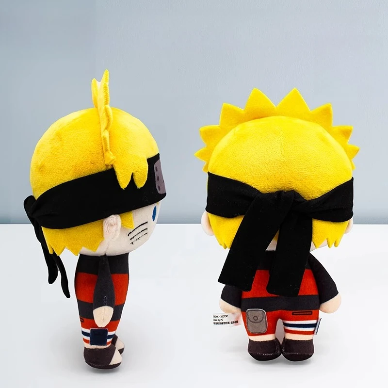 Kawaii q versão figura boneca de pelúcia brinquedos anime hatake kakashi uzumaki naruto mochila pingente presentes