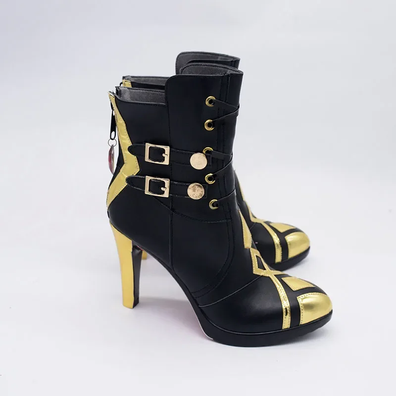 Gra Genshin Impact Cosplay buty Archireno sługa buty dostosowane rekwizyty na imprezę Halloween w dużych rozmiarach dla obu mężczyzn