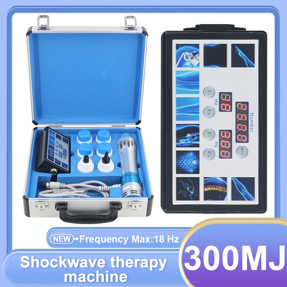 Professional Shock Wave For ED Treatment Massage Pain Relief Body Relaxation Massager 2025 New 300MJ Shockwave Therapy Machine