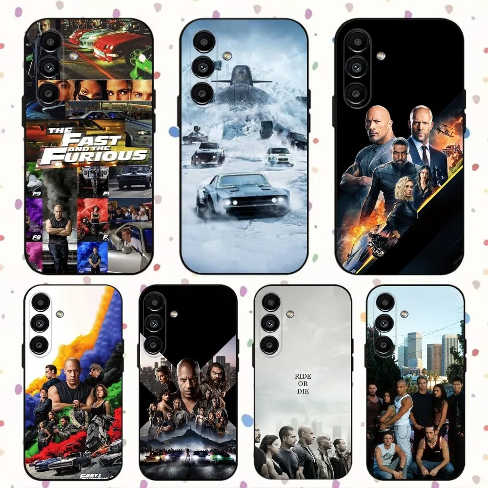 Fast and F-Furious Moive  Phone Case For Samsung S24,S21,S22,S23,S30,Ultra,S20,Plus,Fe,Lite,Note,10,9,5G Black Soft Cover