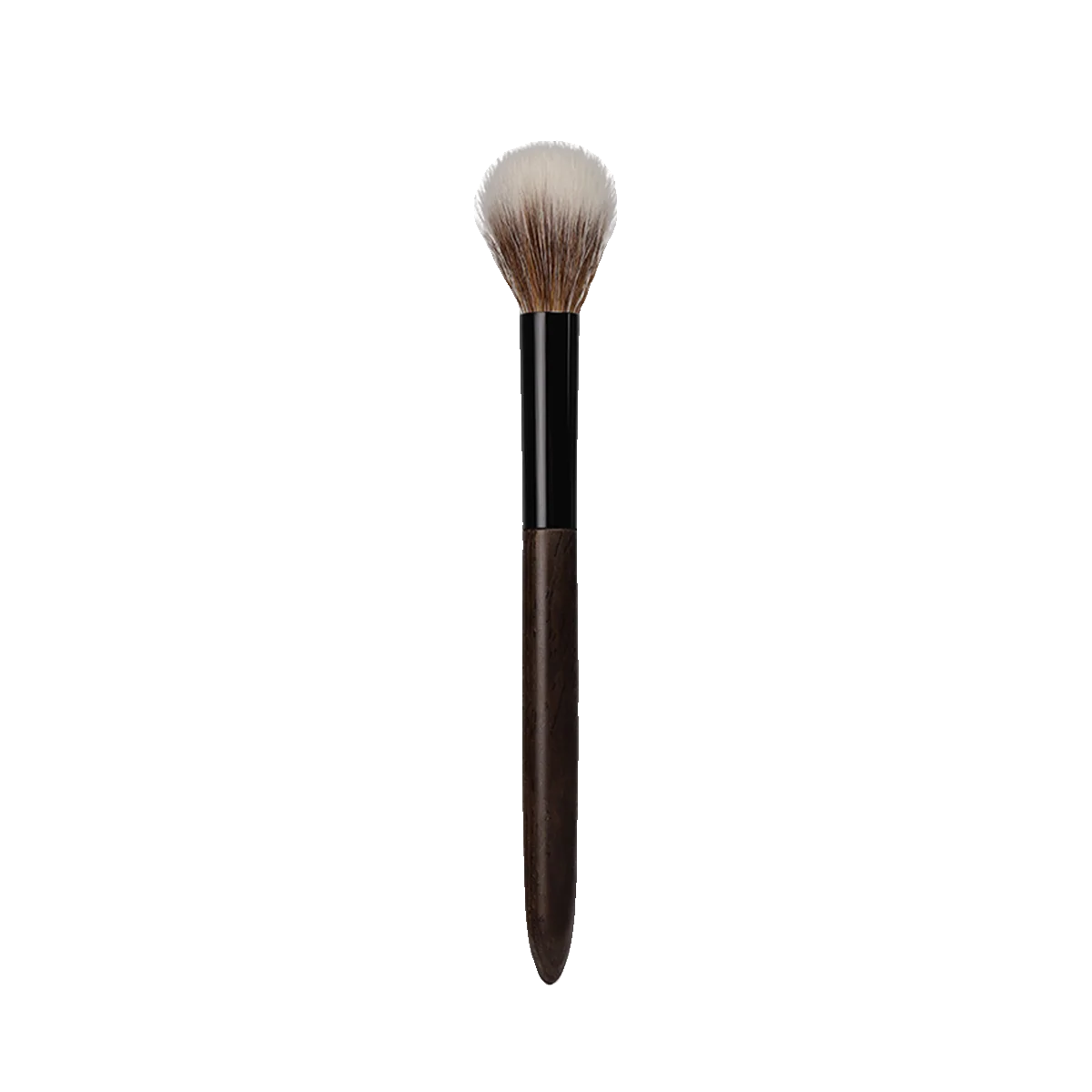 R121 Professional Handmade Makeup Brush Soft Saikoho Goat Hair Round Stippling Blush Brush Ebony Wood Handle Make Up Brushes